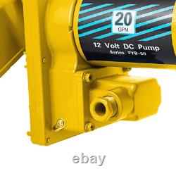 20GPM Heavy Duty Fuel Transfer Pump12V DC Pump Rotary Vane Fuel Gas Pump