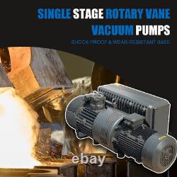 220V 3Phase 10HP 175cfm Single Stage Oil Sealed Rotary Vane Vacuum Pump 7L NPT2