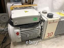 EDWARDS E2M30 Dual Stage Rotary Vane Vacuum Pump TESTED