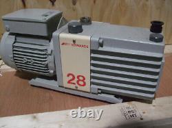 Edwards 28 E2M28 Dual Stage Rotary Vane Vacuum Pump 208V
