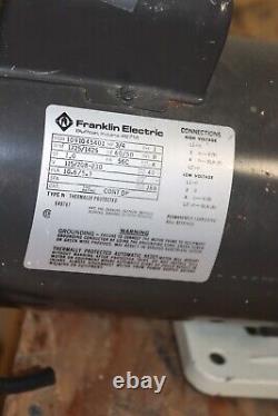 FRANKLIN ELECTRIC Varian SD-450 Rotary Vane Pump WORKING