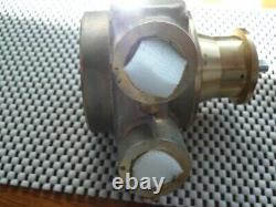 Fluid-O-Tech Pb1001ANDNN4700 Rotary Vane Pump, Low Lead Brass, 5.3 Gpm