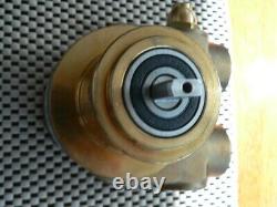 Fluid-O-Tech Pb1001ANDNN4700 Rotary Vane Pump, Low Lead Brass, 5.3 Gpm