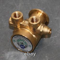 Fluid-O-Tech Rotary Vane Pump PB1001ANDNN0000, Low Lead Brass, 5.5 gpm