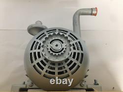 Gast 2065-V2A Rotary Vane Vacuum Pump 2065V2A 1 hp 28 inHg 3/4 Female NPT USA