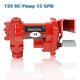 Heavy Duty Fuel Gas Transfer Pump Series FBY-15 12V DC 15 GPM Rotary Vane Pump