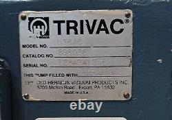 Leybold Trivac D16AC Rotary Vane Pump
