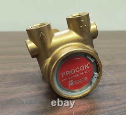 New Old Stock Procon, 104E2215F11XX Rotary Vane Pump