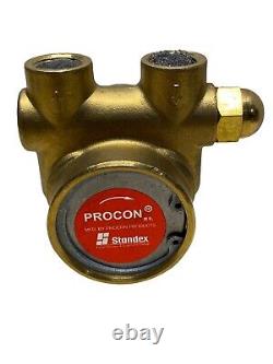 PROCON 102A140F11PA 200 psi Pump, Rotary Vane, Brass