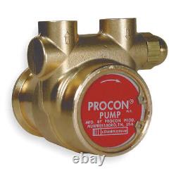 PROCON 112A060F11CA 250 Pump, Rotary Vane, Brass