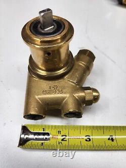 Procon 102A100F11PA Brass Clamp-On Positive Displacement Rotary Vane Pump Ser. 2
