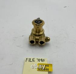 (QTY 1) Procon Rotary Vane Pump Series 2- 112A100F11BA Brass Housing Material