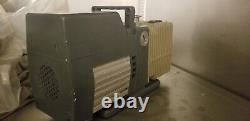 Tested Alcatel Pascal 2005 SD Dual Stage Rotary Vane Vacuum Pump 115/220V Axiden