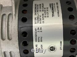 Thomas Vacuum Pump Compressor Rotary Vane 2660CGHI42-491, Excellent Condition