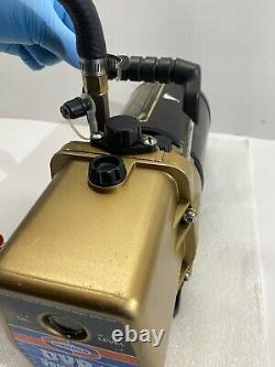 Uniweld Premium Gold Rotary Vane Vacuum Pump 4 CFM Model UVP4 with Warranty