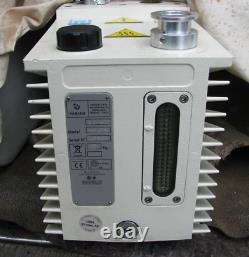 VARIAN DS-602 VACUUM PUMP Dual Stage Rotary Vane with LEROY SOMER 1hp 115/220V 1Ph