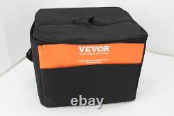 VEVOR KQ-1.5K 1 4 HP 4 CFM AC Air Vacuum Pump Gauge Set 1 Stage Rotary Vane