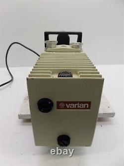 Varian SD-200 0421. P1211.3 Ed. 7 Dual Stage Rotary Vane Vacuum Pump No Base
