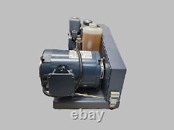 Welch DuoSeal vacuum pump model 1400 Belt Drive Rotary Vane Dual Stage Mechanica